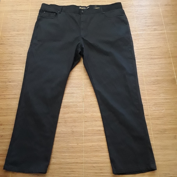 Point Zero Black 5 Pocket Stretch Pants Size 50/34 - Picture 2 of 10